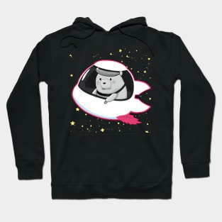 Space Capybara Cartoon Hoodie